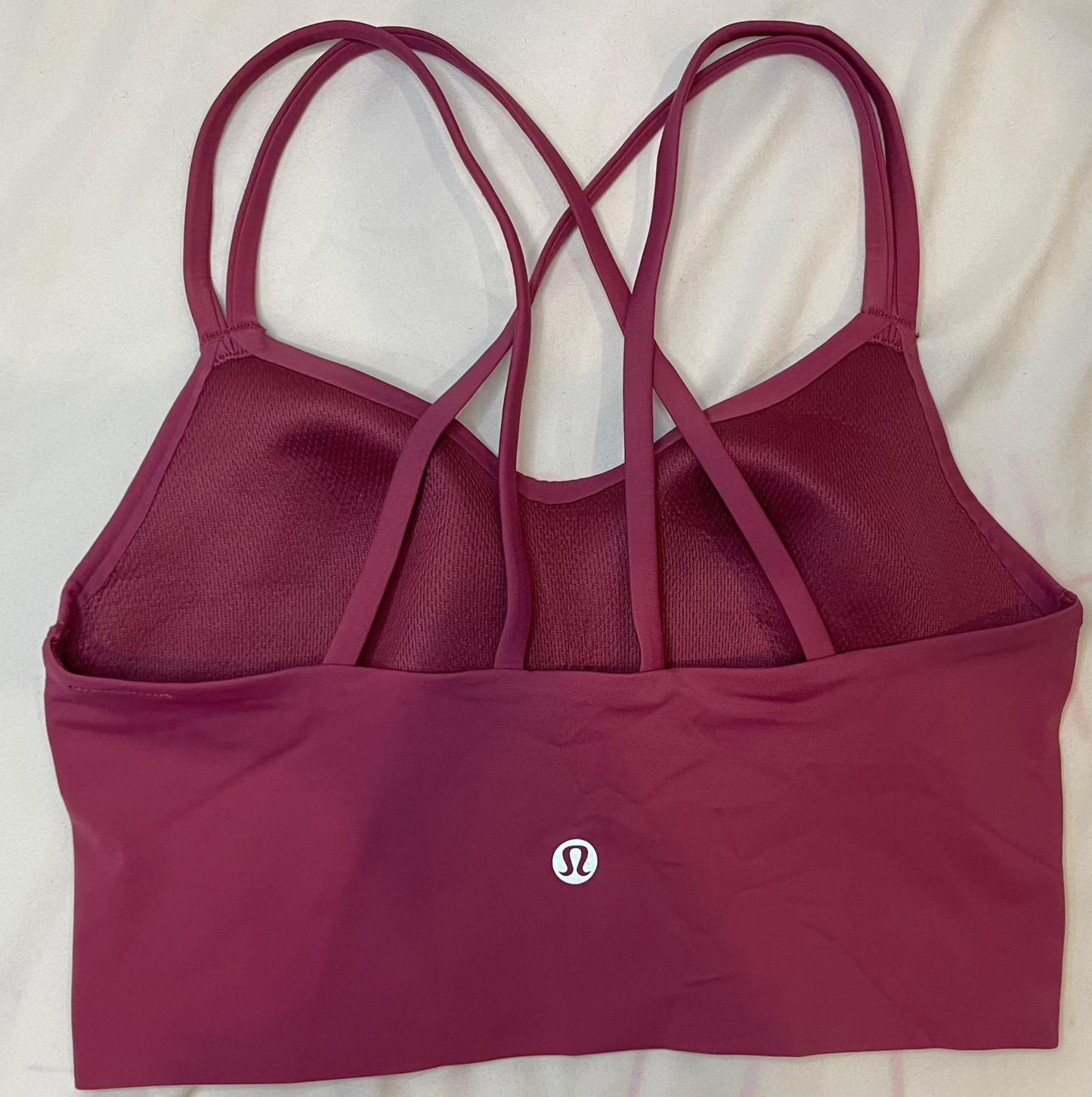 Size 4 B/C Mulled Wine Like a Cloud Longline Bra