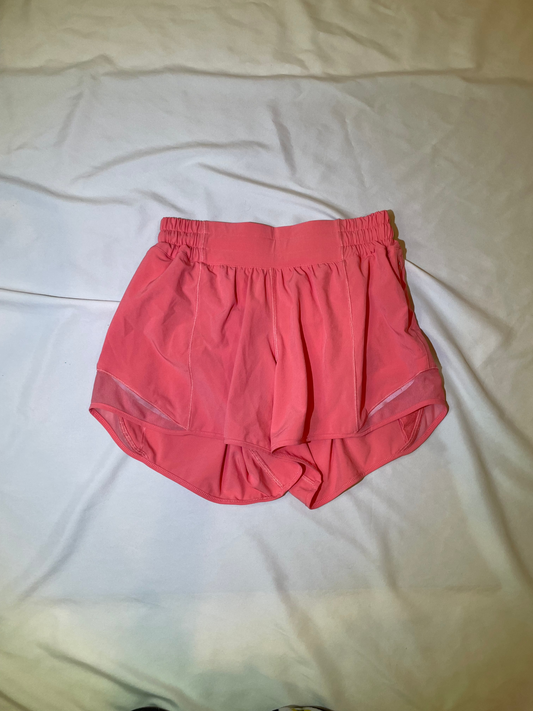 Size 4 Raspberry Cream Hotty Hot Shorts 4"