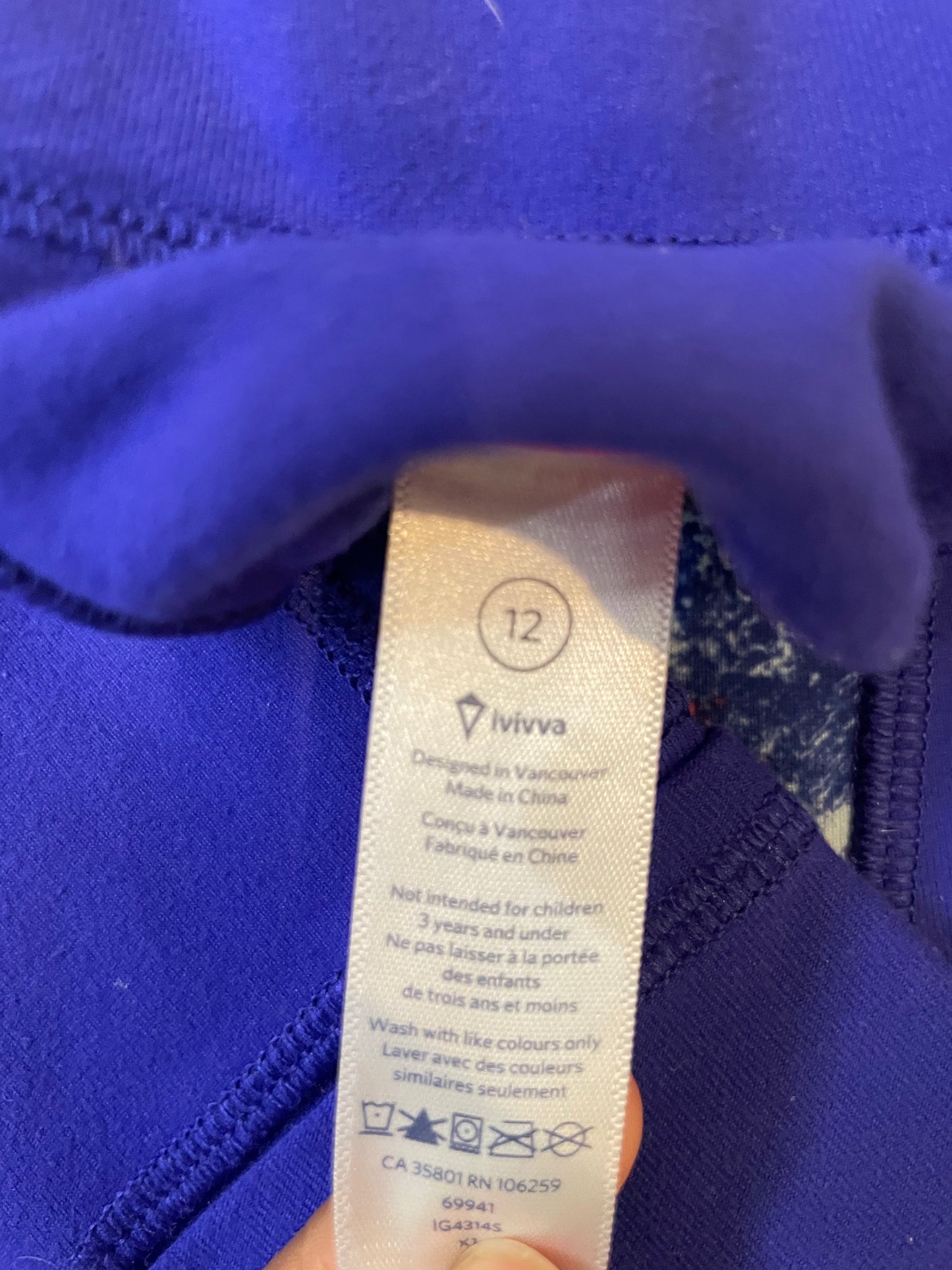 Size 12 Blue Iviva Jacket