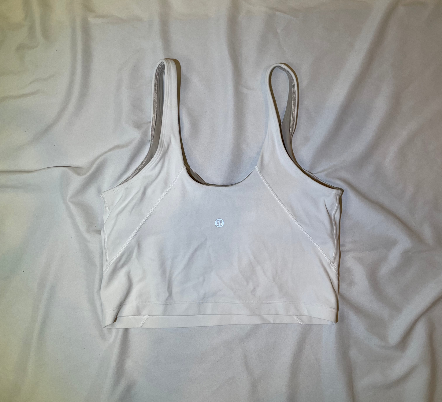 Size 8 White Align Tank