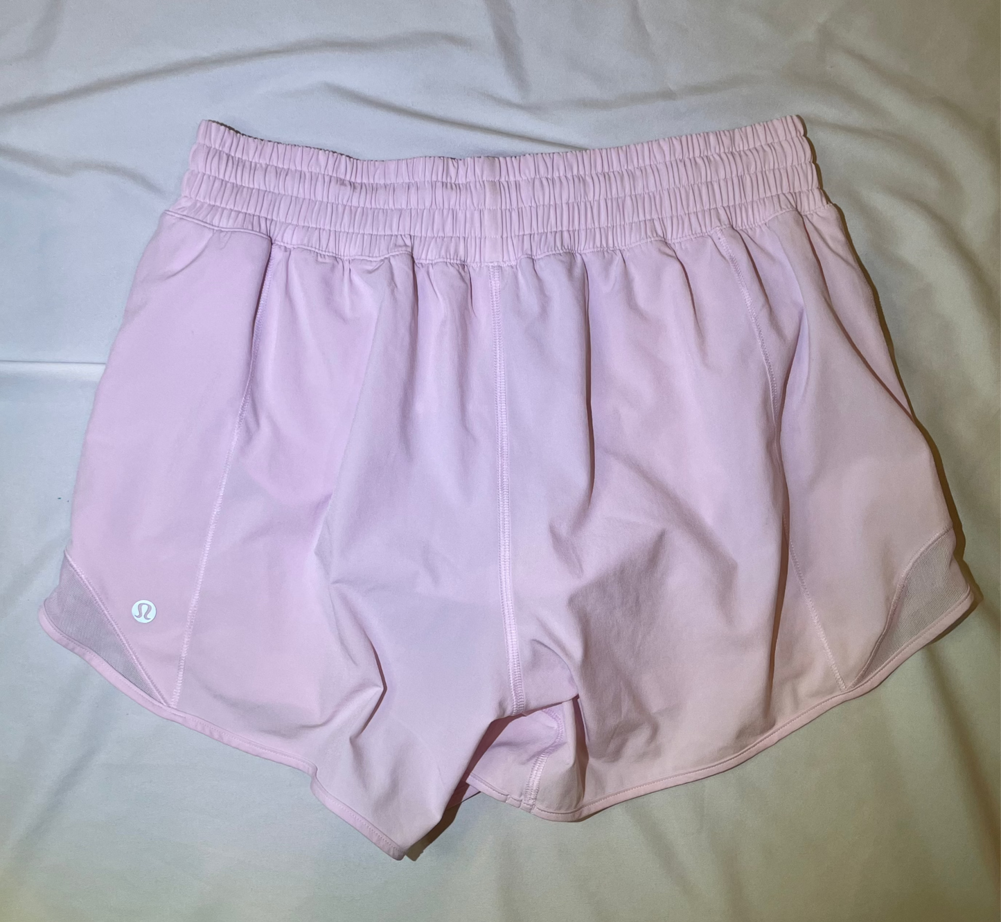 Size 8 Flush Pink Hotty Hot Shorts 4"